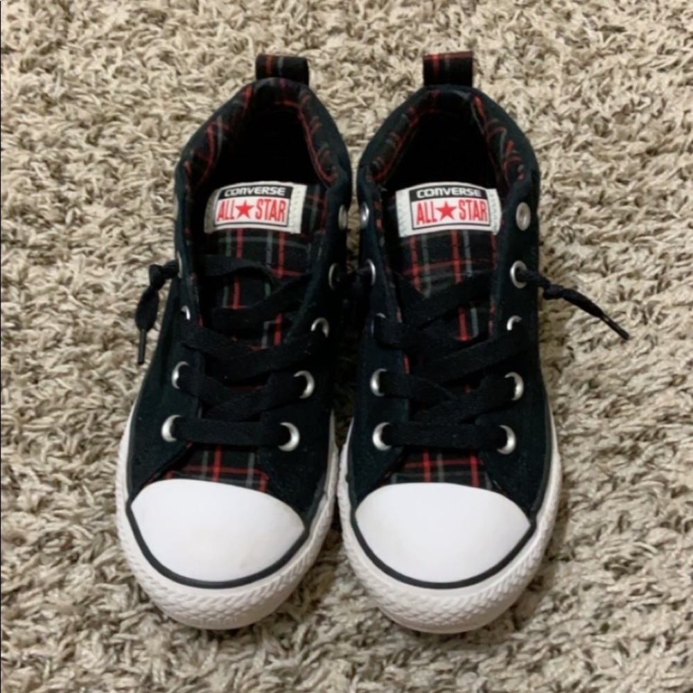 Black/Red Shoes for Boys